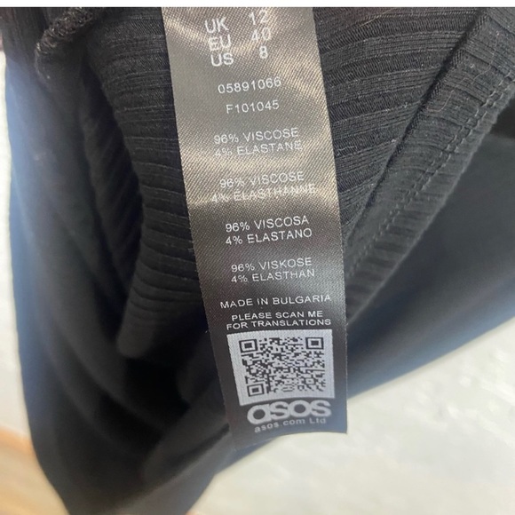 ASOS Ribbed Tank Mini Dress - Picture 6 of 8